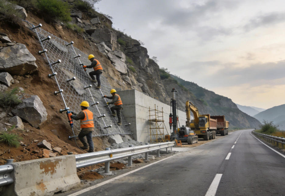 韶关公路道路护坡